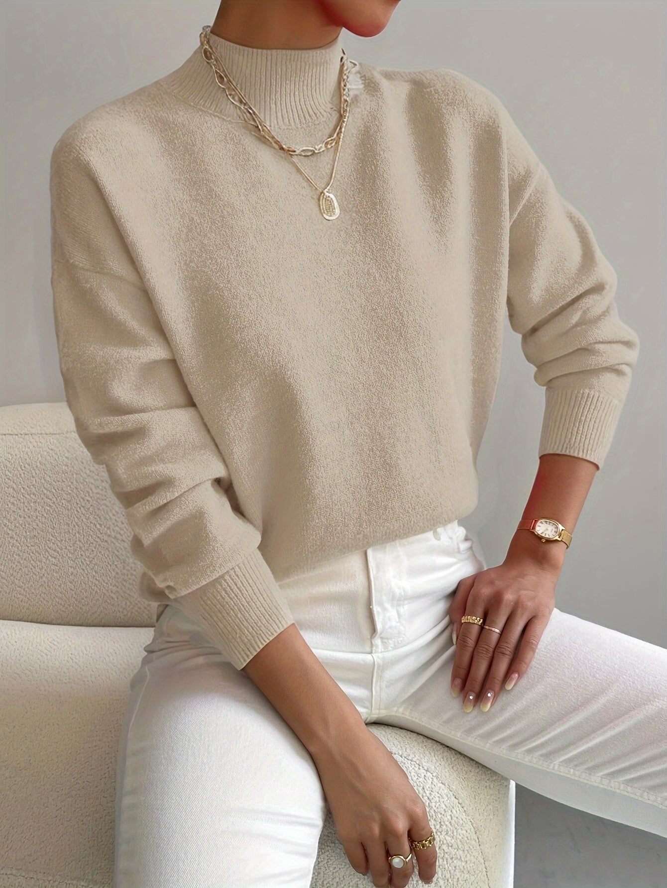 HAYLIE™|MAGLIONE DOLCEVITA CHIC