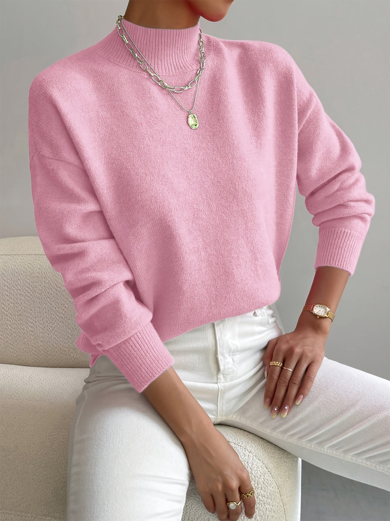 HAYLIE™|MAGLIONE DOLCEVITA CHIC