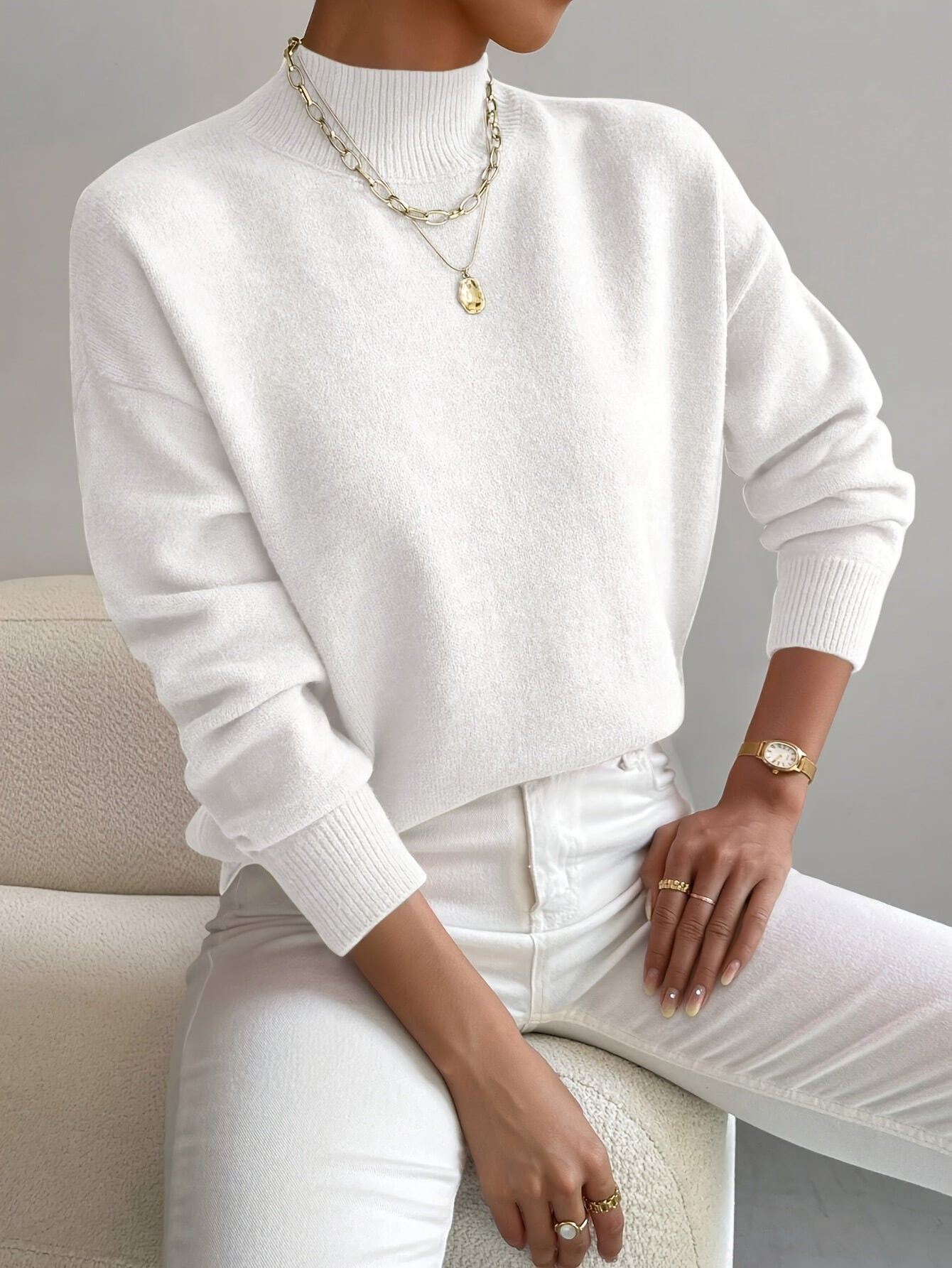 HAYLIE™|MAGLIONE DOLCEVITA CHIC