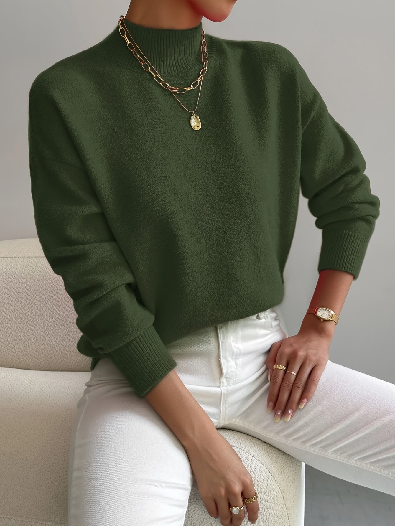 HAYLIE™|MAGLIONE DOLCEVITA CHIC
