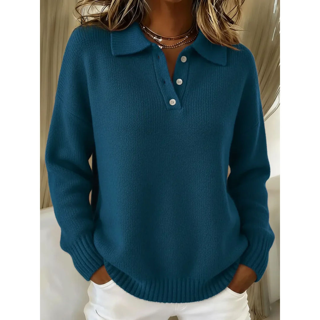 Marina | Maglione con collo polo