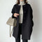 Cappotto lungo oversize elegante da donna