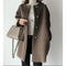 Cappotto lungo oversize elegante da donna