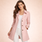 Cappotto elegante da donna sagomato con bottoni raffinati e taglio strutturato