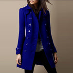 Cappotto elegante da donna doppiopetto
