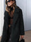 Cappotto teddy lungo da donna