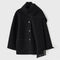 Cardigan lungo da donna con sciarpa integrata