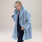 Cappotto lungo elegante da donna con collo oversize