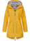 Cappotto da donna con cappuccio e vita regolabile