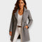 Cappotto da donna con collo a revers e chiusura con bottoni