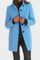 Cappotto elegante da donna con collo alto e bottoni