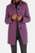 Cappotto elegante da donna con collo alto e bottoni