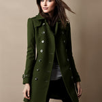 Cappotto elegante da donna doppiopetto