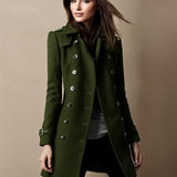 Cappotto elegante da donna doppiopetto