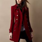 Cappotto elegante da donna doppiopetto