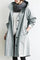 Trench lungo da donna con cappuccio e bottoni
