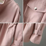 Cappotto casual da donna con tasche funzionali