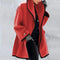 Trench elegante da donna aperto sul davanti