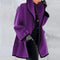 Trench elegante da donna aperto sul davanti