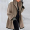 Trench elegante da donna aperto sul davanti