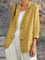 Blazer da donna in lino leggero estivo – Eleganza naturale e traspirante