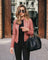 Giubbotto aderente in pelle sintetica – Eleganza audace per un look rock chic