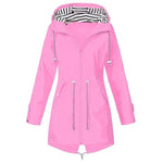 Lilaan – Impermeabile lungo da donna idrorepellente ed elegante