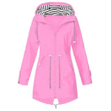 Lilaan – Impermeabile lungo da donna idrorepellente ed elegante