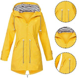Lilaan – Impermeabile lungo da donna idrorepellente ed elegante