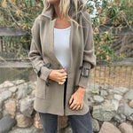 Marta – Cappotto lungo con maniche a contrasto – 2