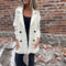 Marta – Cappotto lungo con maniche a contrasto – 3