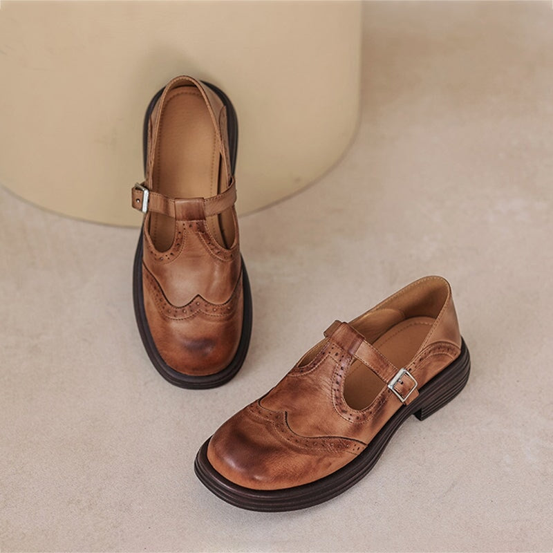 Talvanna | Mary Jane eleganti in pelle