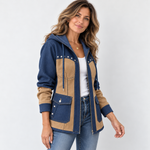 Matilde – Giacca patchwork con cappuccio – 4