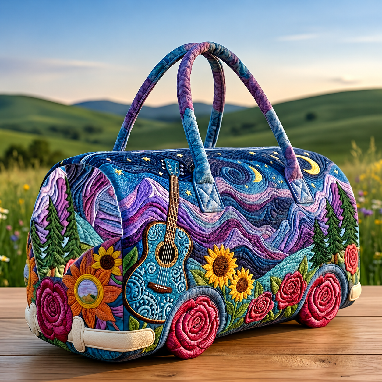 Borsa da viaggio trapuntata MELODYVANA
