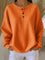 Milagros | Felpa Henley con bottoni