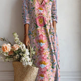 Kelly | Abito Boho Multicolore