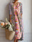 Kelly | Abito Boho Multicolore