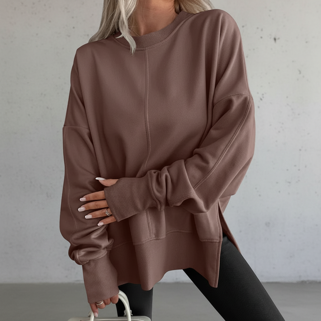 LUMIRA™|FELPA OVERSIZE COMFORT