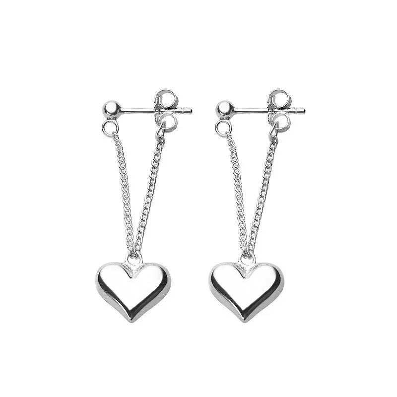 Orecchini antichi a cuore geometrico – Immagine 5