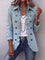 Elena | Giacca Vintage con Stampa Paisley e Volant