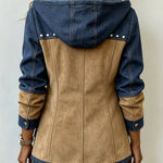 Fawnridge | Giacca con Cappuccio e Dettagli Patchwork