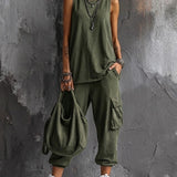 Valentina | Completo Casual Morbido con Tasche