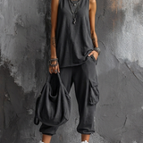Valentina | Completo Casual Morbido con Tasche