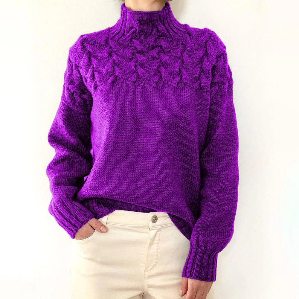 JANE™ | MAGLIONE A COLLO ALTO