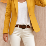 Penelope – Blazer classico a un bottone – 5