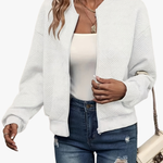 Perla – Giacca con zip e collo alto – 1