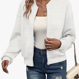 Perla – Giacca con zip e collo alto – 1