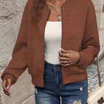 Perla – Giacca con zip e collo alto – 4