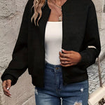Perla – Giacca con zip e collo alto – 5