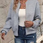 Perla – Giacca con zip e collo alto – 7